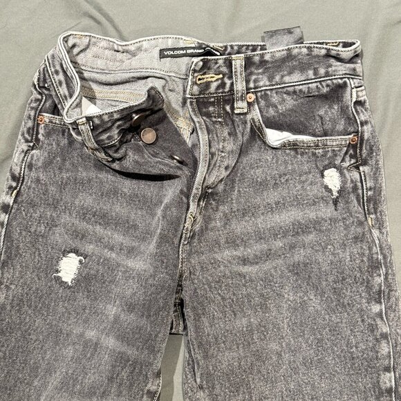 Volcom Brand High-Rise Jeans - Picture 4 of 8